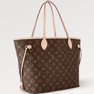 Louis Vuitton Monogram Neverfull MM with dust bag, store box and bag